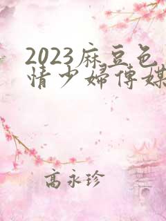 2023麻豆色情少妇传媒