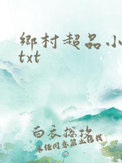 乡村超品小仙医txt