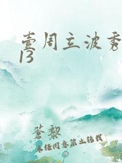 壹周立波秀2013