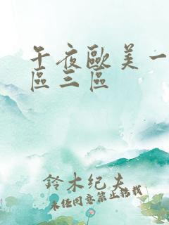 午夜欧美一区二区三区