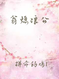 翁熄浪公