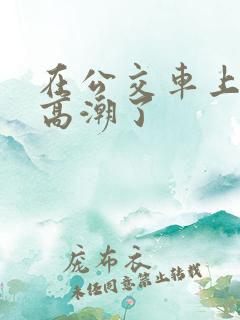 在公交车上被摸高潮了