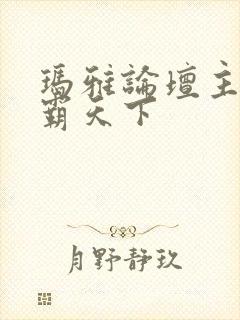 玛雅论坛主页图霸天下