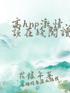 高hnp激情小说在线阅读