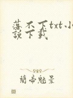 落不下txt小说下载