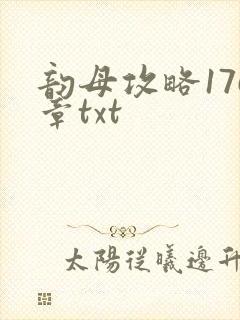 韵母攻略176章txt