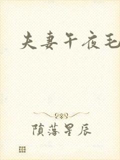 夫妻午夜毛片