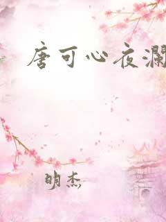 唐可心夜澜绝