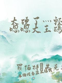 太硬了灬轻点灬嗯嗯大王鸥