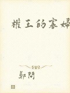 权王的寡妇糖妃