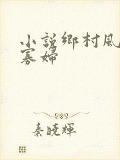 小说乡村风流小寡妇