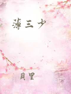 薄三少