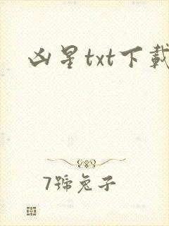凶星txt下载
