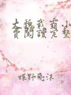 大魏武霸小说免费阅读完整版