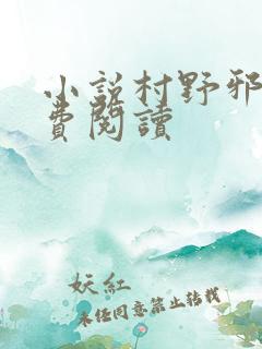 小说村野邪医免费阅读
