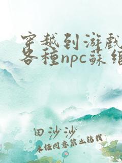 穿越到游戏里和各种npc苏绾