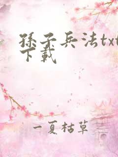 孙子兵法txt下载