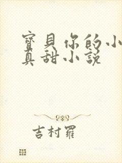 宝贝你的小花园真甜小说