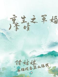 重生之军婚(h)李晴