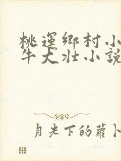 桃运乡村小神医牛大壮小说