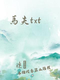 马夫txt