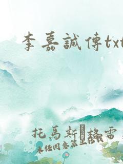 李嘉诚传txt