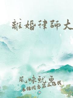 离婚律师大结局