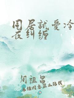同居试爱冷少夜夜纠缠