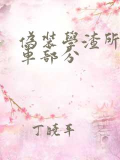 伪装学渣所有开车部分