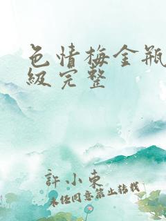 色情梅金瓶2三级完整