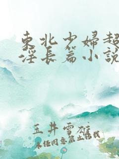 东北少妇超级乱淫长篇小说