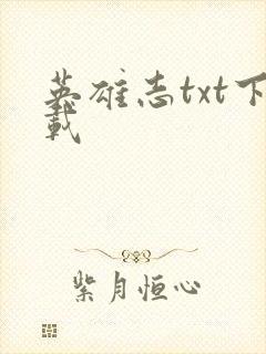 英雄志txt下载