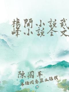 杨开小说武炼巅峰小说全文免费阅读