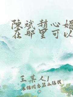 陈斌赵心媚小说在哪里可以看全集