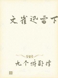 文雀迅雷下载