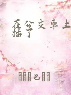 在公交车上被人插了