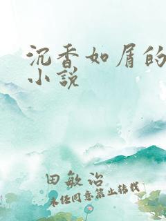 沉香如屑的原著小说