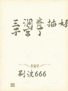 三洞齐插好深到子宫了