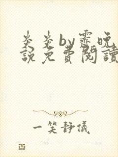 炎炎by霁晚小说免费阅读全文