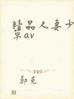 精品人妻少妇嫩草av