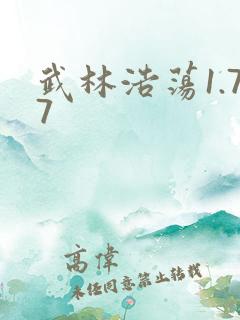 武林浩荡1.77