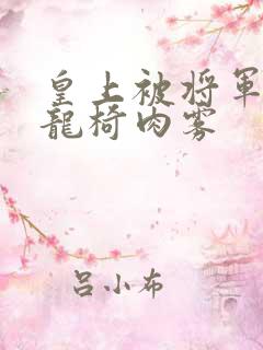 皇上被将军压到龙椅肉雾