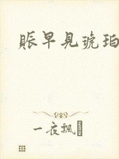 赈早见琥珀主