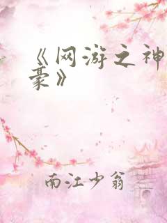 《网游之神级土豪》
