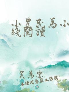 小农民马小乐在线阅读