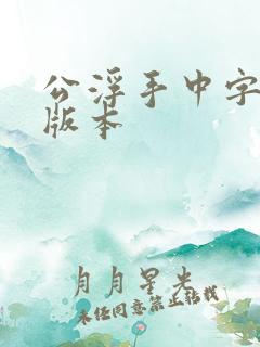 公浮手中字最新版本