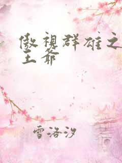傲视群雄之冰冷王爷