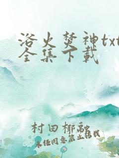 浴火焚神txt全集下载