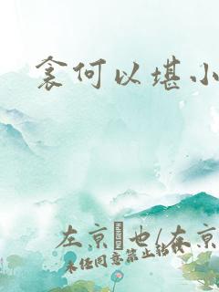 衾何以堪小说