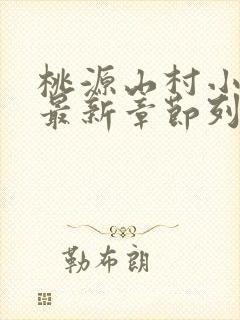 桃源山村小神医最新章节列表
